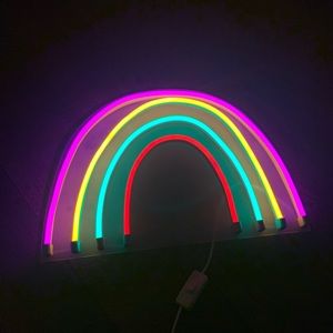 Neon Rainbow Sign